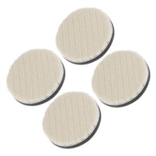 3" Diameter Wool Felt Sponge Polishing Pad for Polishing Metal 4PACK