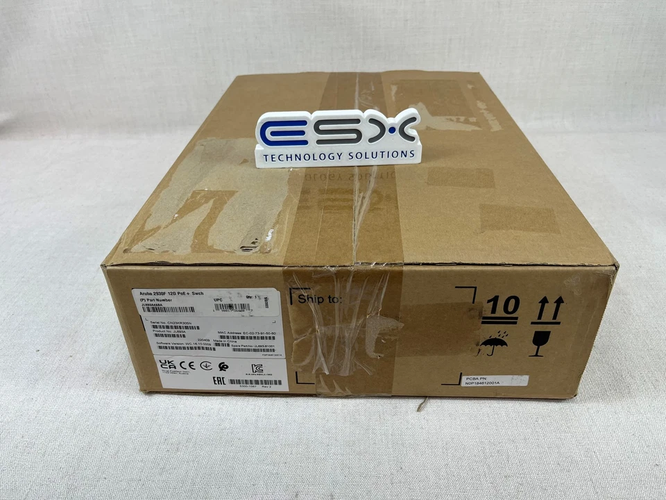 HPE Aruba 2930F 12G POE 2G 2SFP - switch - 12 ports JL693A#ABA - Image 2 of 3