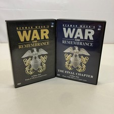 Herman Wouk's War and Remembrance DVD 12 Part Complete Series Deluxe Set 2 Cases