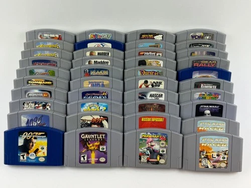 Authentic Nintendo 64 N64 Game Lot Pick & Choose From Selection