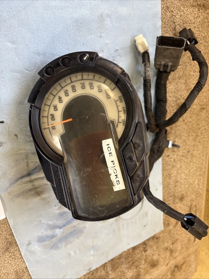 2012 arctic cat M 1100 speedometer gauge Dash Panel 370 - Image 4 of 4