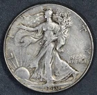 1946 50C WALKING LIBERTY SILVER HALF DOLLAR KM# 142 Grade:  VF A6783