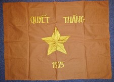 Victoire finale - 1975 - VC FLAG - NVA, Viet Cong, Quyet Thang - Guerre du Vietnam, F.99