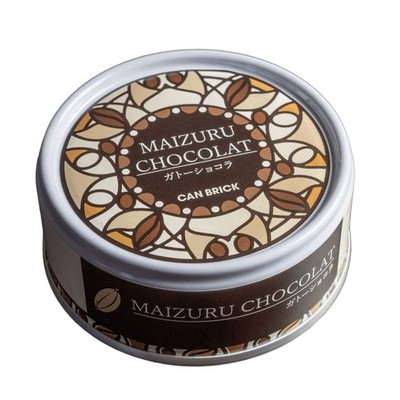 Japanese Canned Food Chocolate Cake Gateau Chocolat Cream Milk MAIZURU KYOTO 70g
