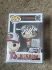 NICK BOSA San Francisco 49ers Signed FUNKO POP Beckett Witnessed COA