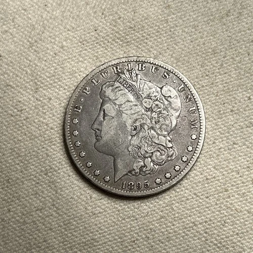 1895-O Morgan Silver Dollar $1 VF Very Fine Key Date