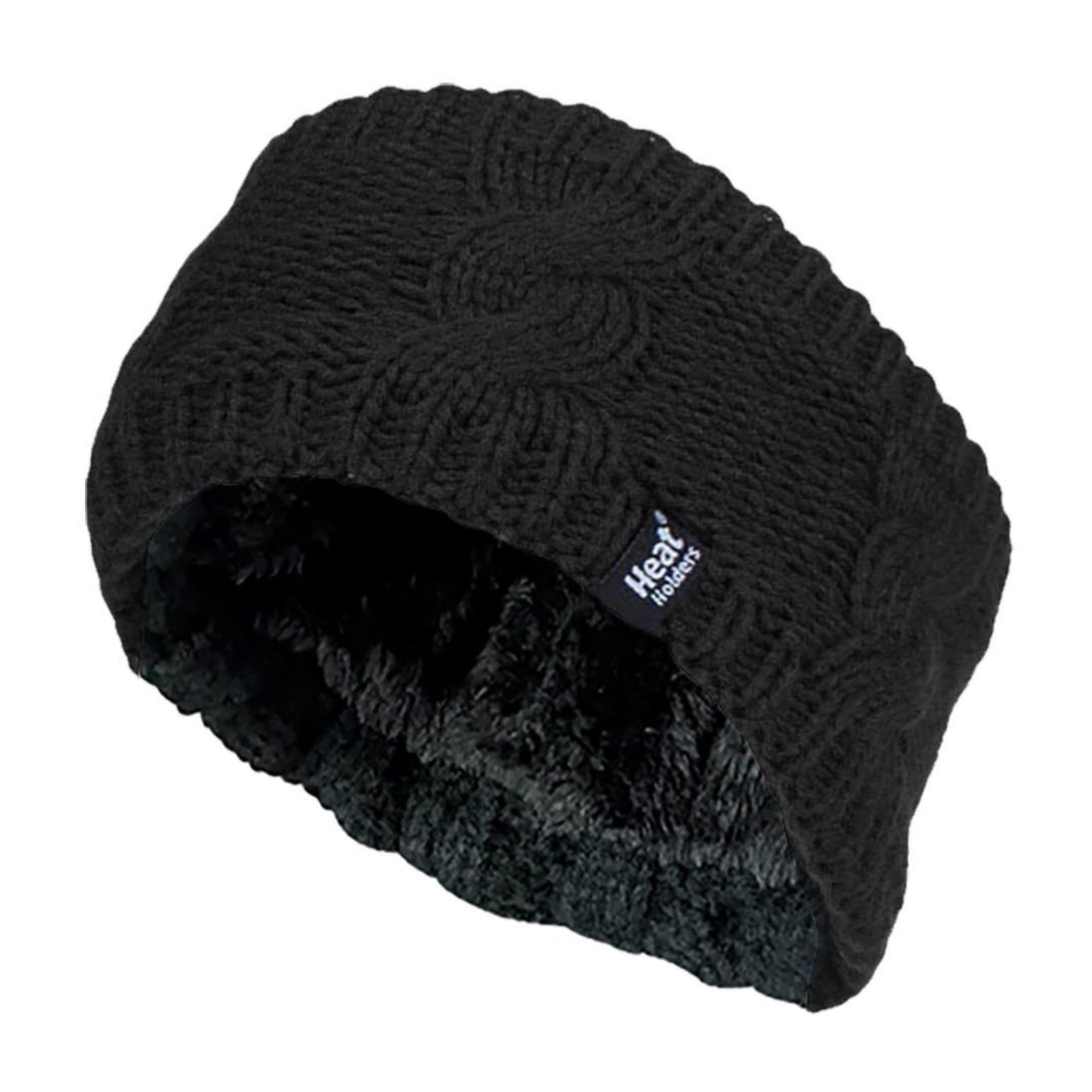 Ladies Fleece Lined Thermal Ear Warmer Headband - One Size