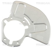 Vorderachse Links Triscan 8125 24105 Spritzblech, Bremsscheibe FüR Opel,Vauxhall
