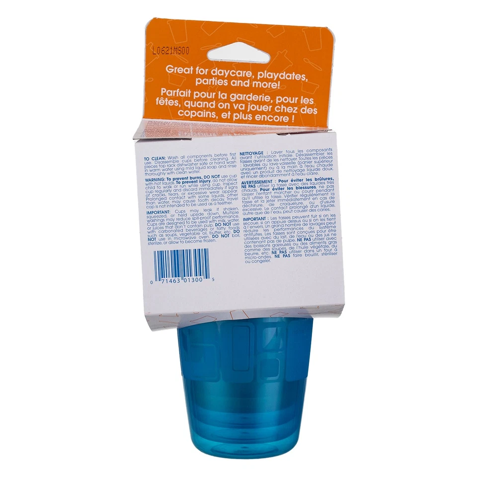 The First Years Take & Toss Sippy Cups, Assorted Colors, 7 oz, 6 Ct - Image 2 of 2