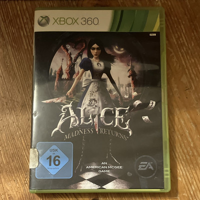 Electronic Arts Alice: Madness Returns   Xbox 360 PAL USK 16 Online-Pass
