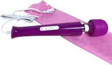 Purple Bliss Ultra-Powerful Rechargeable Massager: 20 Speeds, 10 Vibrations