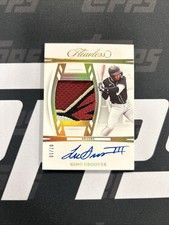 2024 Panini Flawless Baseball Gino Groover Vertical Patch Auto Gold /10