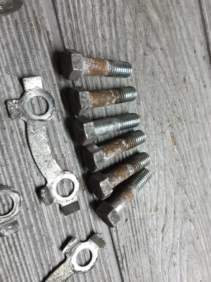 1983 80-83 SUZUKI GS550 Gs550L Front And Rear Rotor Bolts Oem - Image 4 of 4