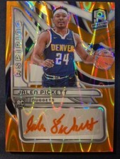 2023 Spectra Aspiring Autographs Jalen Pickett #12/15 Rookie Nuggets RC