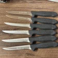 Lot Of 6 Dexter Russell Sani-Safe 5" Wide Utility Deboning Poultry Knife 26333