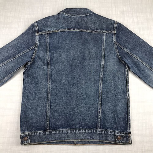 Imogene + Willie Herren MEDIUM Barnes Ferriday Selvedge Jeansjacke blau hergestellt in den USA - Bild 5 von 15
