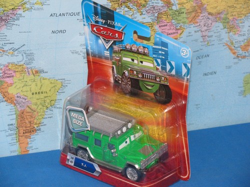 DISNEY PIXAR CARS T.J. HUMMER MEGA SIZE #18 ***BRAND NEW & RARE*** - Picture 8 of 12