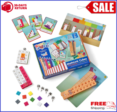 Numberblocks Mathlink Cubes 11-20 Activity Set 30 Number Blocks