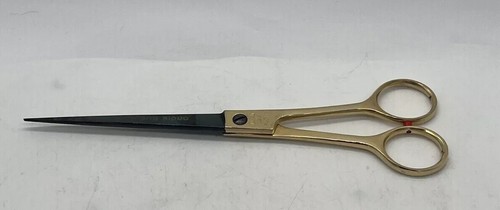 VINTAGE NOGENT 122 SCISSORS 8" 5130 BLACK SHEARS *FRANCE *Andre Tisserand (AZ)