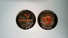 CHALLENGE COIN GLOBAL INFORMATION SECURITY THE STRONGEST LINK