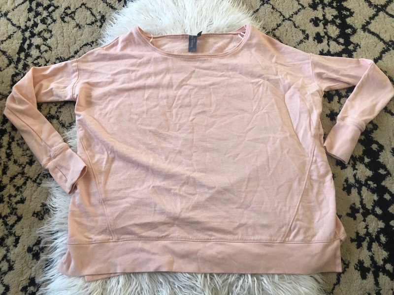 sweaty-betty oversized baggy gym yoga thumb holes sweatshirt