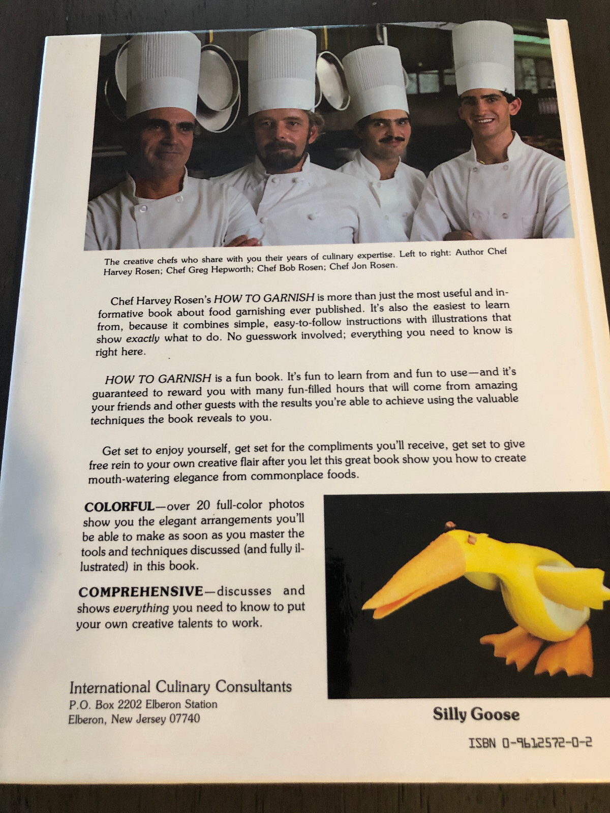 Chef Harvey Rosen's instruction bk vtg working garnishing tools, lot of