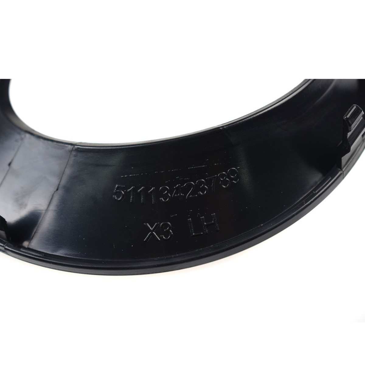 Black Steel Front Fog Lamp Lght Strp Trm Ft For BMW X3 G01 X4 2018-2020 2021 | eBay