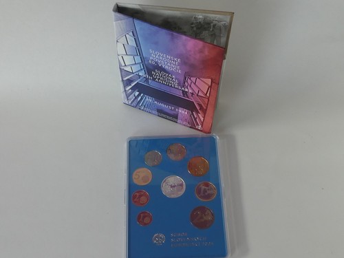 SLOWAKEI 2024 KMS MÜNZEN SATZ COIN SET PP PROOF - 80 JAHRE NATIONALAUFSTAND SNP - Bild 1 von 8
