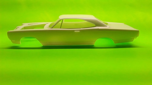 AMT 69 1969 Plymouth GTX 1/25 Body Same as Road Runner Must Remove Side Trim
