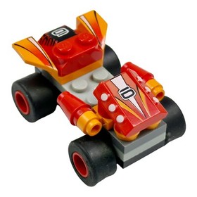 LEGO Racer Pull Back Motors Lot of 2 - 4582 Red Bullet & 4584 Hot Scorcher 65062