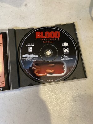 Blood Shareware Spill Some Computer Game 1997 DOS/PC CD-ROM