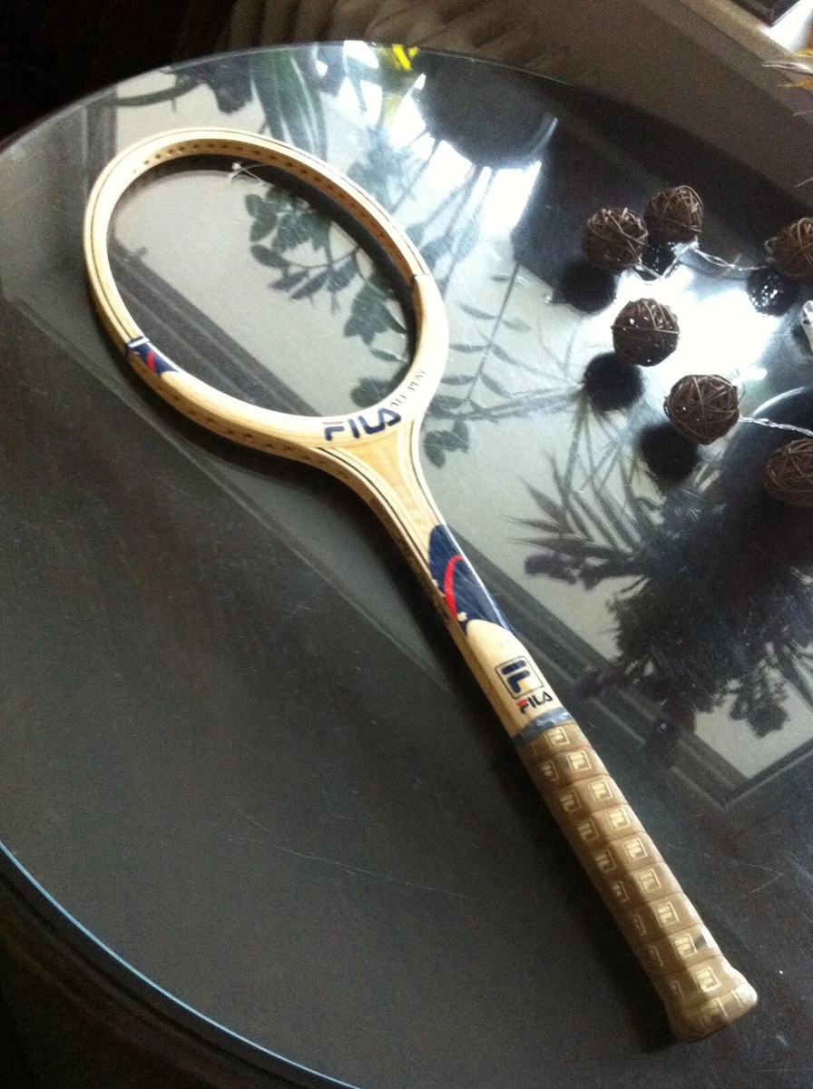 Tennis racket Fila new L5 wood new old racket wood
