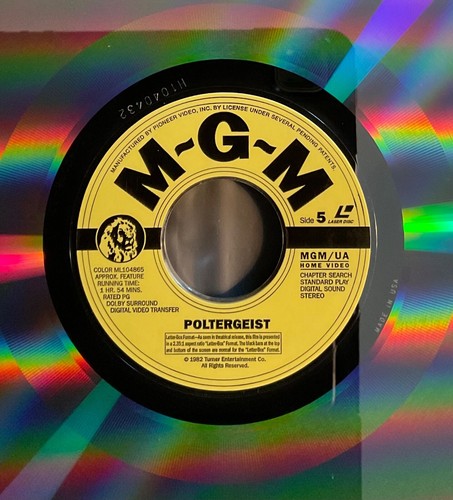 Poltergeist - Deluxe Letter-Box 3-Disc CAV Edition Laserdisc Box Set - Ex! - Afbeelding 13 van 14