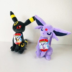 Pokemon Espeon & Umbreon Plush Wicked Cool Toys WCT NEW 2020 Exclusive NWT HTF | eBay