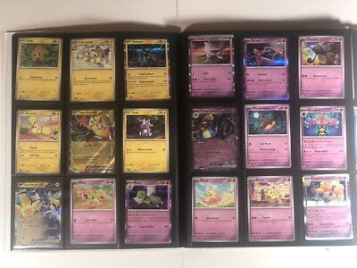 🔥 Pokémon Paradox Rift Master Base Deck Complete Set all 182 cards 🔥