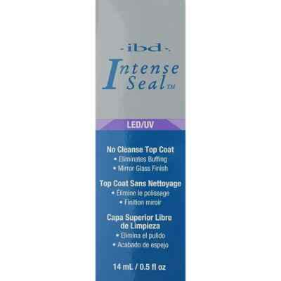 IBD INTENSE SEAL LED/UV Gel Shine Top Coat Acrylics14ml/0.5fl.oz No Cleanse Top