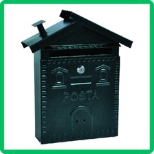 cassetta postale per la della posta delle lettere da esterno moderna ramata
