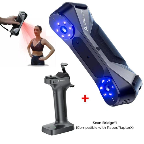 Creality 3D Scanner Raptor Handheld Blue & NIR Anti-shake Tracking w/Scan Bridge