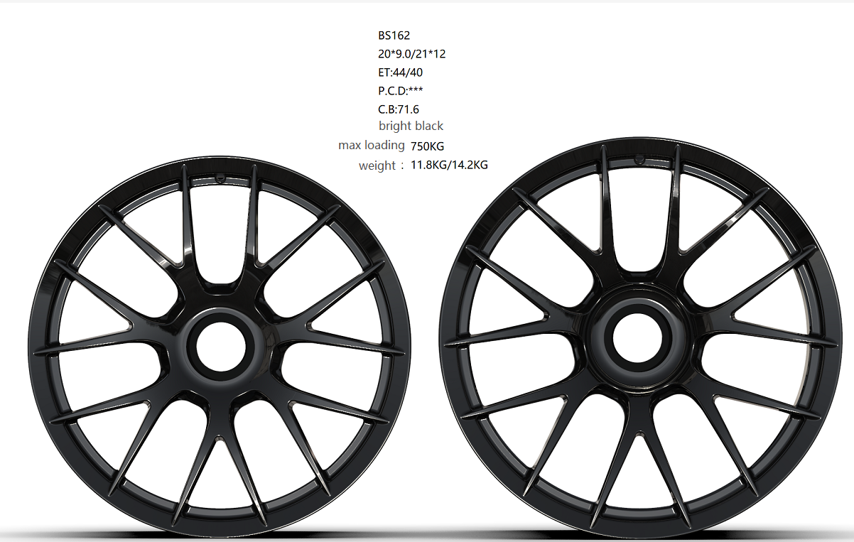 20 inch AFTERMARKET GT4RS CENTERLOCK WHEELS SET ONLY FITS