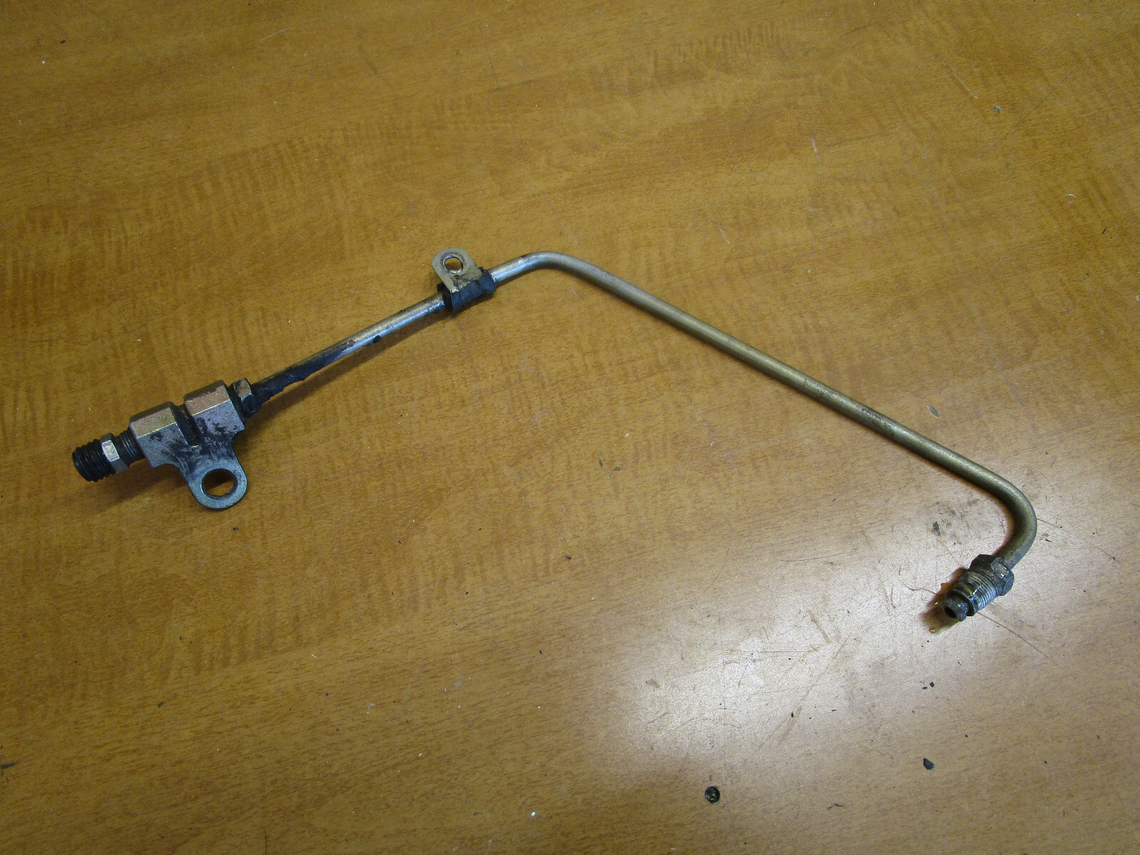 Ferrari 348,Mondial t - Clutch Pipe With Block & Bleed Screw - P/N 139924