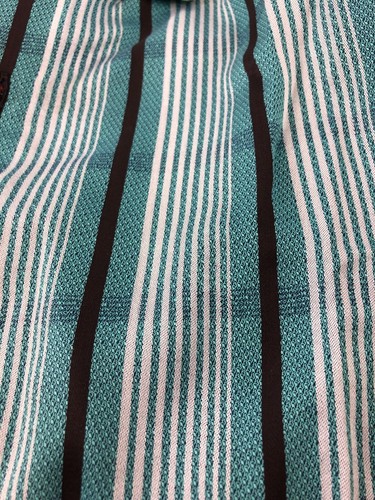 Camisa ROBERT GRAHAM Para Hombres L Barbados Estampada Nueva con Etiquetas Puño Abatible Rayas Algodón Seda Borde - Imagen 10 de 10
