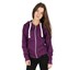 thumbnail 21 - Plain Hoodie Zipper Sweatshirt Hooded Zip Top Jacket Hoody Sweater Womens Ladies