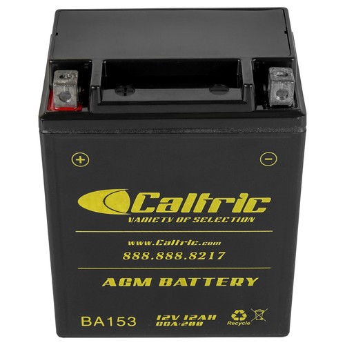 AGM Battery for Kawasaki Mule 610 KAF400A 4X4 2005-2016 - Picture 4 of 7