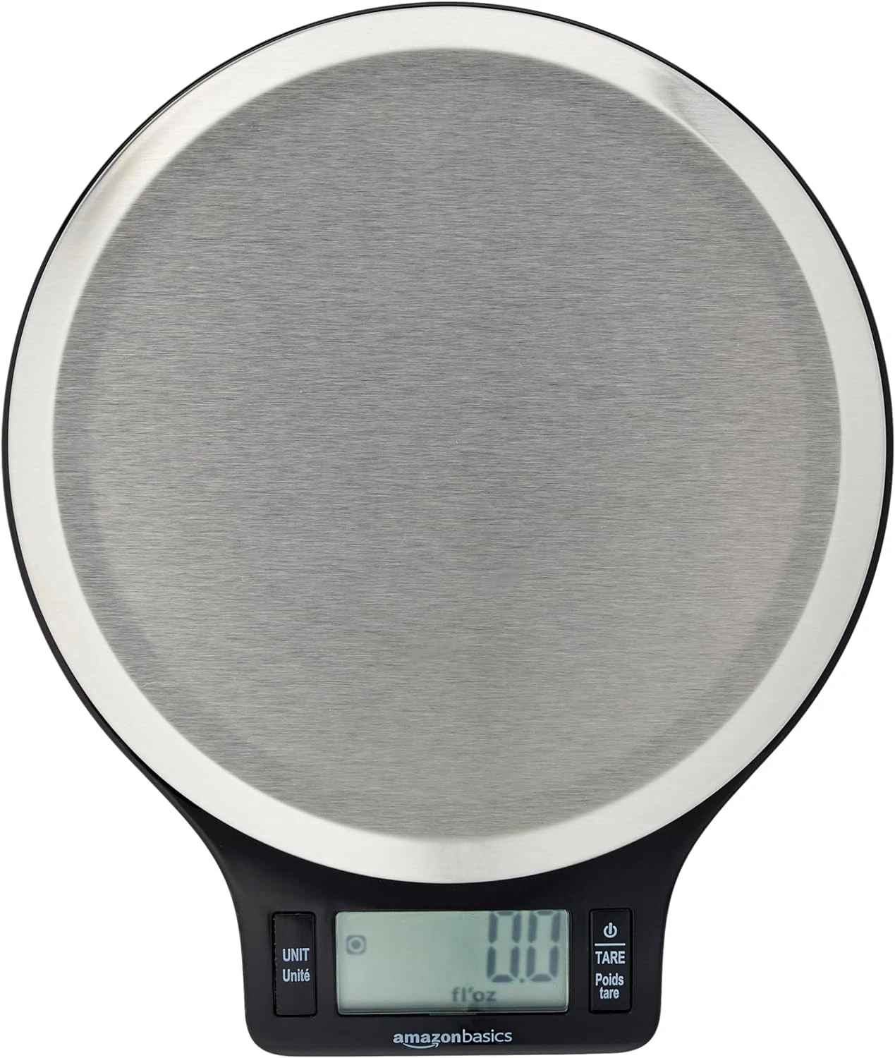 Báscula digital de cocina, LCD, baterías incluidas, pesa hasta 11 lb.