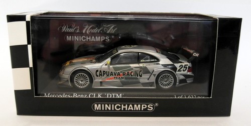 Minichamps 1/43 Scale diecast - 400 033125 Mercedes CLK 6H de Curtiba 2003 #25 - Imagen 3 de 4