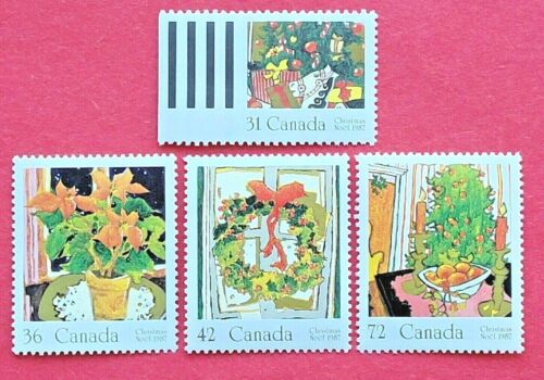 Canada Stamp #1148-1151 "Christmas" Set of 4 MNH 1987 - Picture 1 of 1