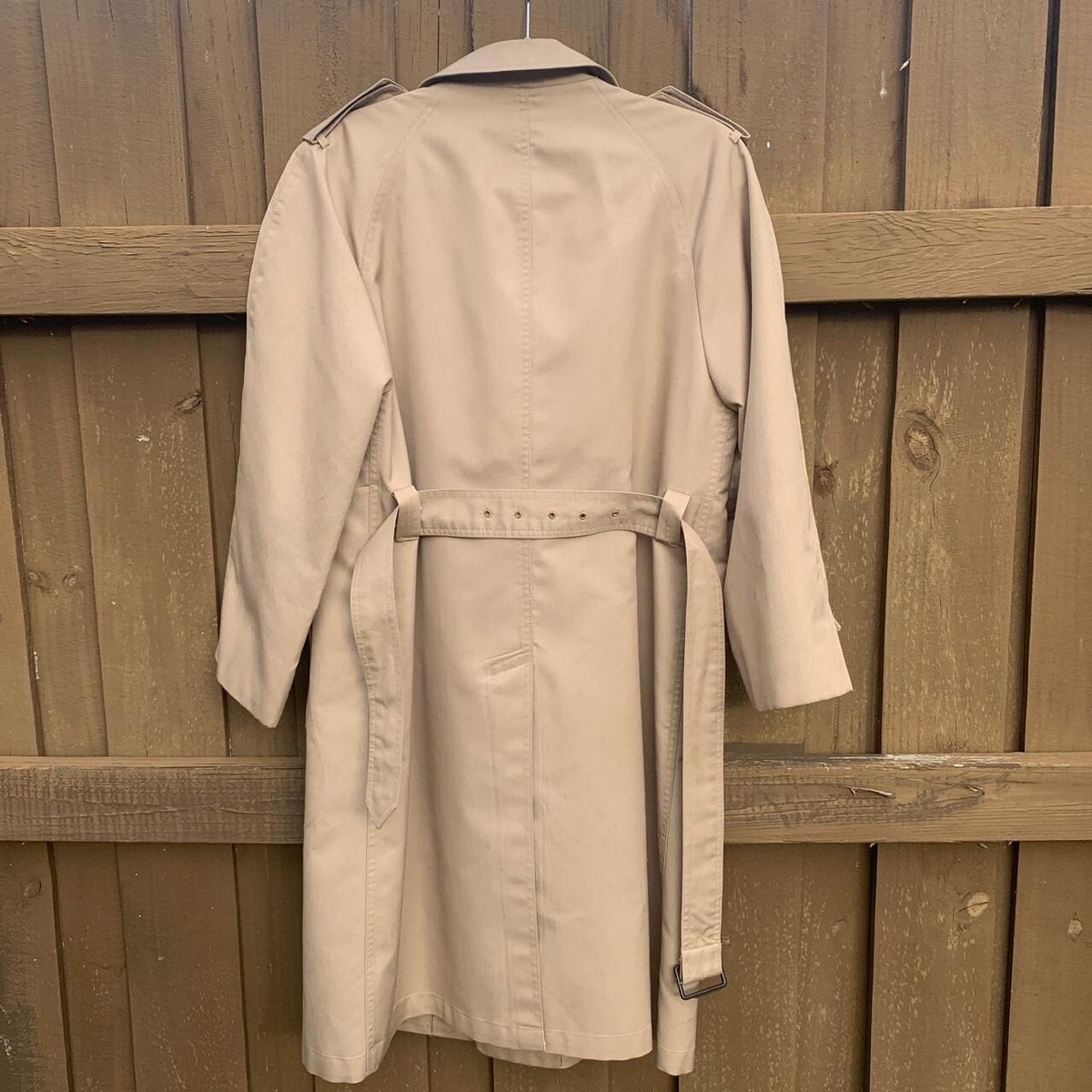 [美品] 80s Christian Dior trench coat Vintage 80s/90s Christian Dior Beige Belted Fully Detachable