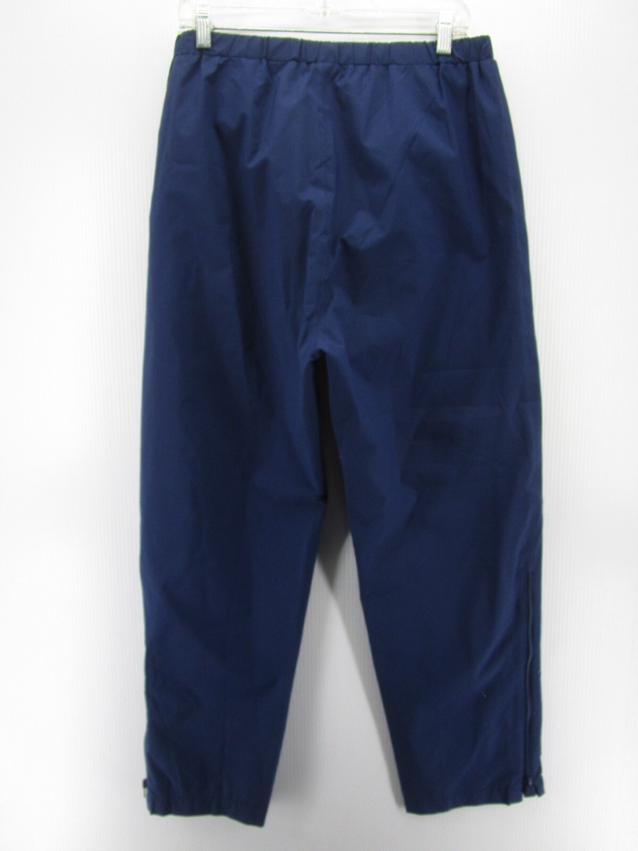 パンツ 80's Eddie Bauer Purple Nylon Over Pants VINTAGE Eddie Bauer Pants Men Medium Blue Gore-Tex Wind Rain