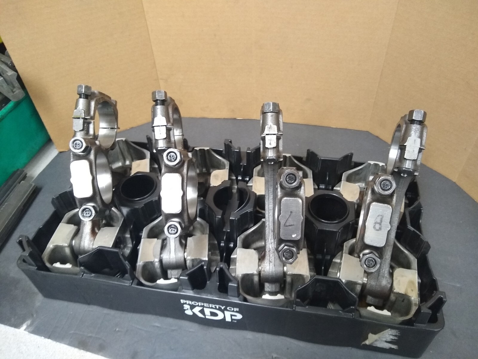 TRW L2453 .030 Chevy 454 BBC 8cc Dished Pistons 7/16 dimple