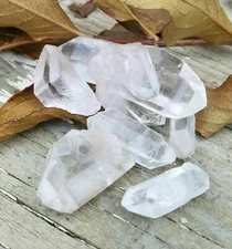 1/4 lb Natural Clear Quartz Point Crystal Raw Gemstone Reiki Grid Jewelry Heal